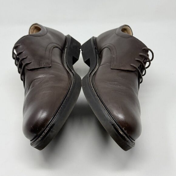 Ecco Metropole London Derby Casual Shoes Mens 10 EU 44 Brown Leather Plain Toe main image 10